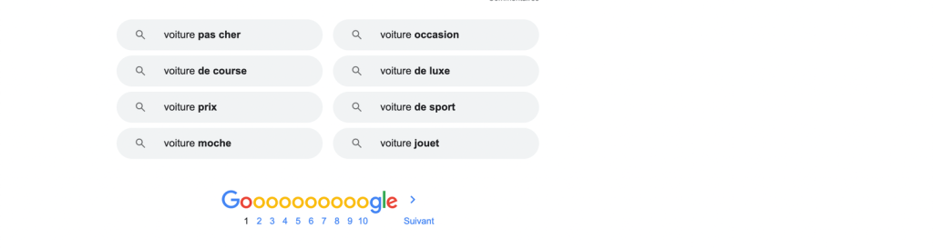 Astuce mots-clés